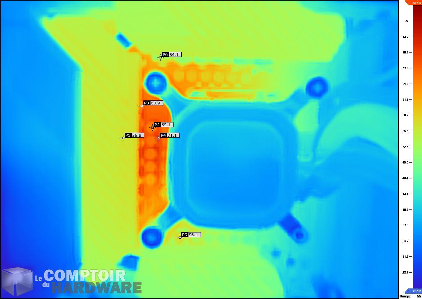 asus rog maximus xii hero wifi - image ir à 220 w