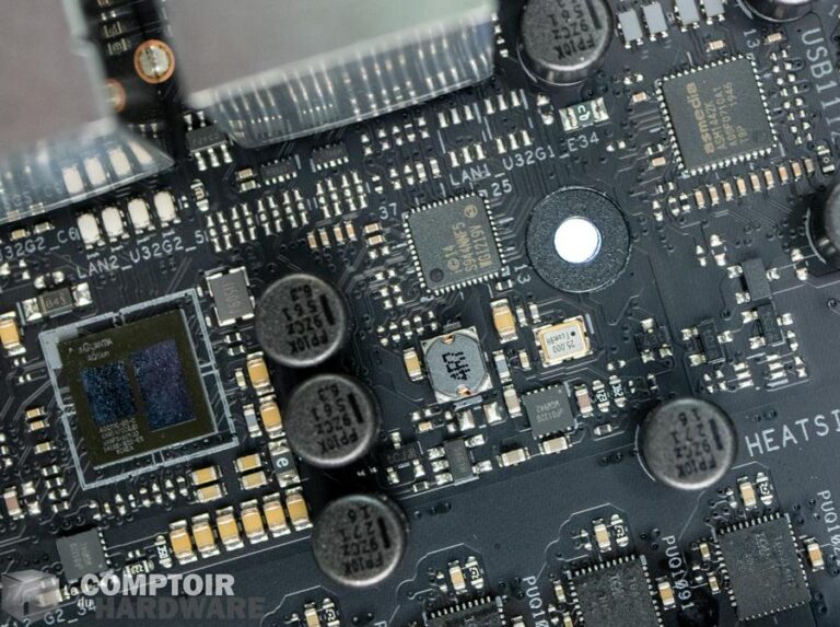 asus rog maximus xii hero wifi - puces réseau