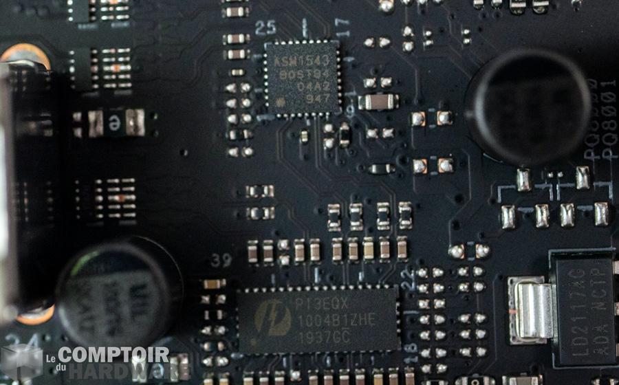 asus rog strix b550-f - gestion de l'USB