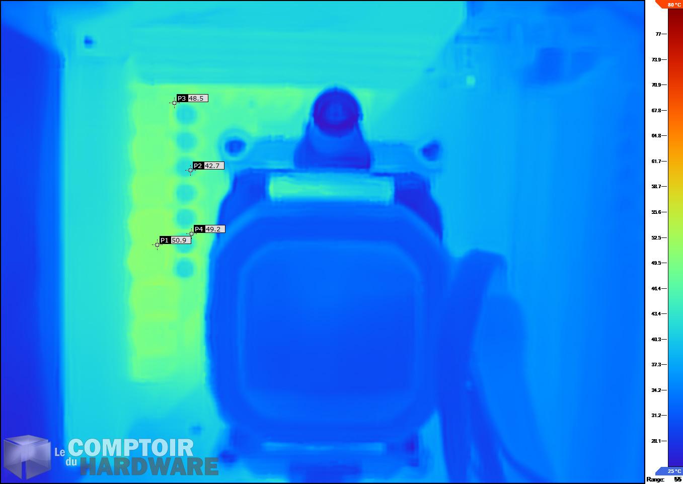 gigabyte aorus b550 pro - image ir à 150 w