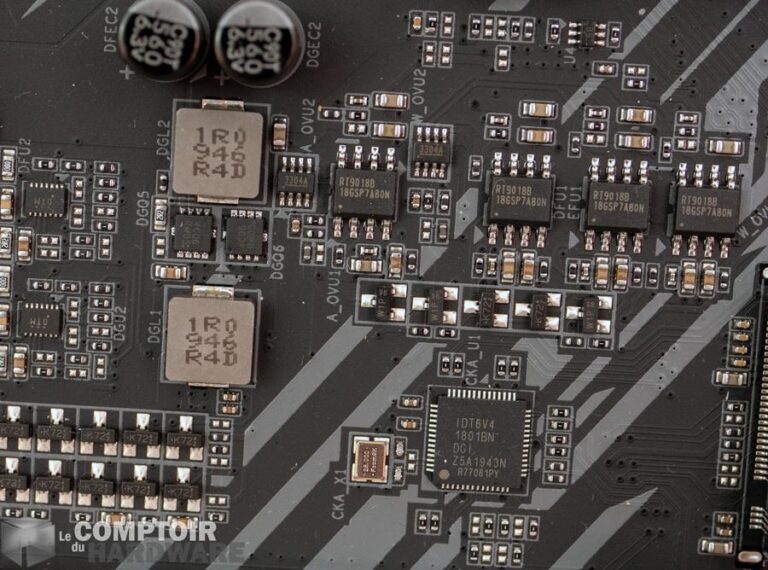 gigabyte z490 aorus elite ac - gestion des ports pcie