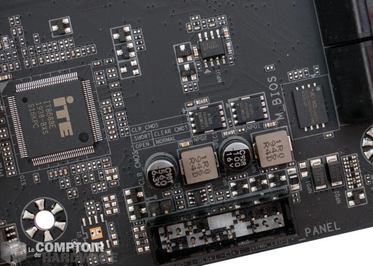 gigabyte z490 aorus elite ac - gestion des ports pcie