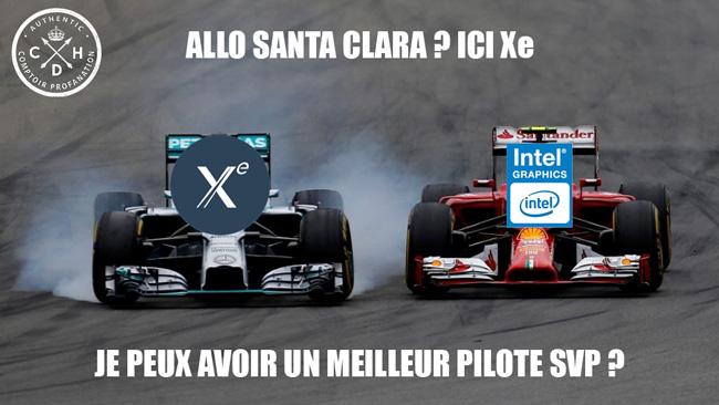 intel xe pilote cdh