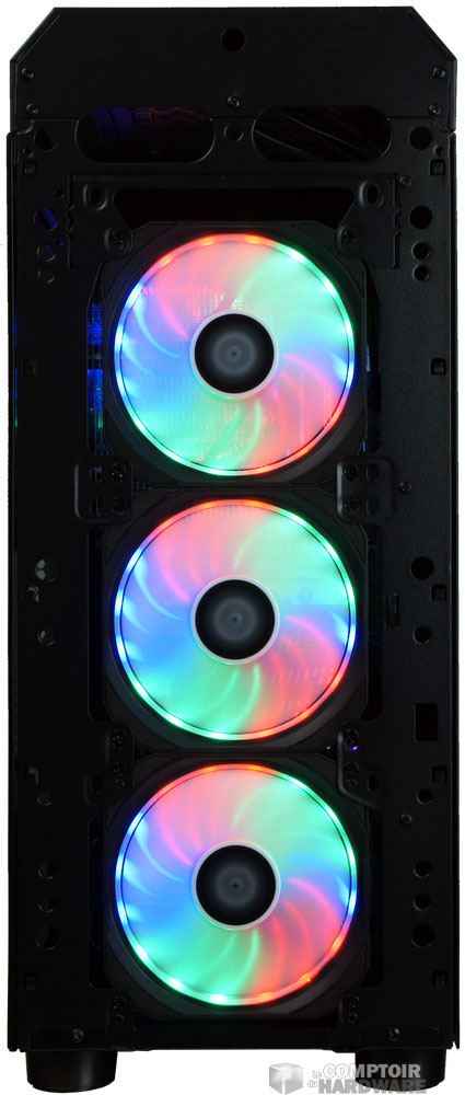 Le boîtier sans sa façade