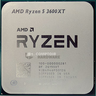 Ryzen 5 3600XT face avant