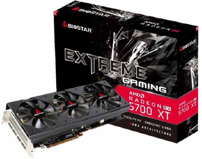 biostar radeon rx 5700 xt extreme gaming