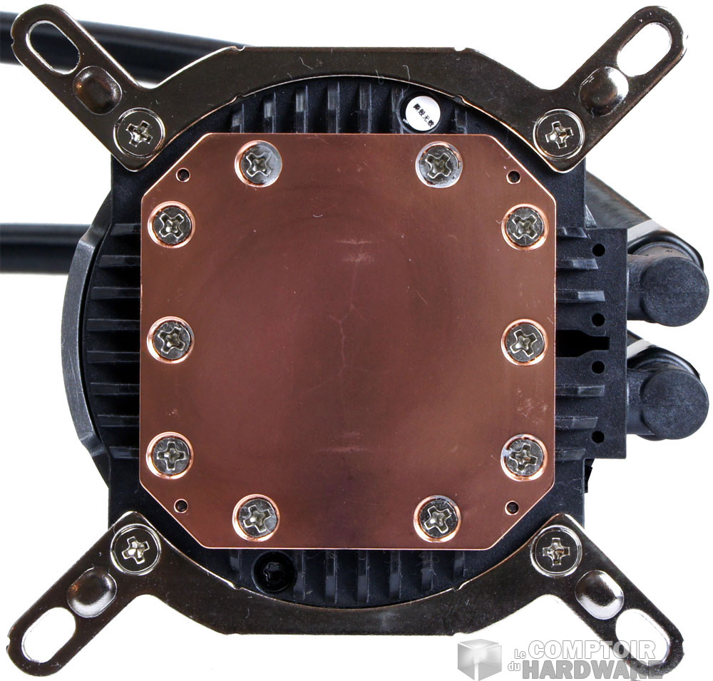 La plaque de transfert en cuivre du Castle 280EX