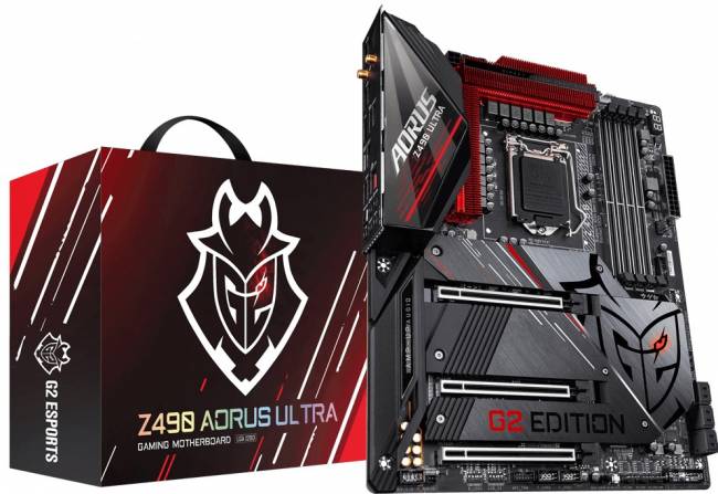 gigabyte z490 aorus ultra g2 esport