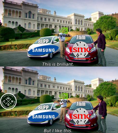 nvidia ampere samsung tsmc cdh