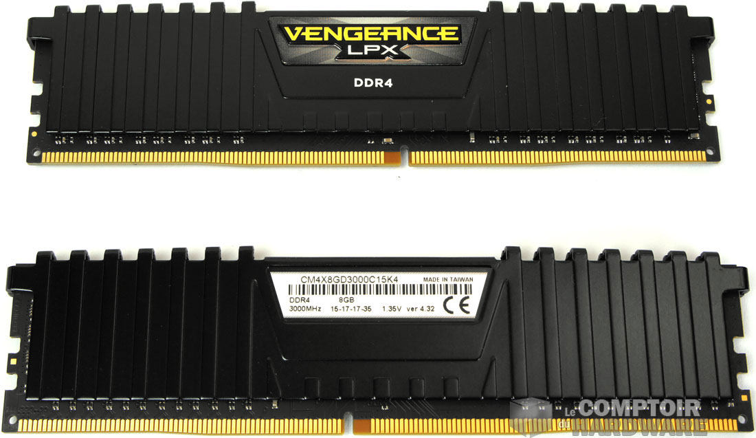 Les 16 Go de mémoire