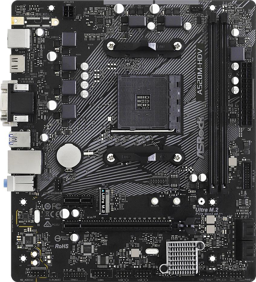 asrock a520m hdv