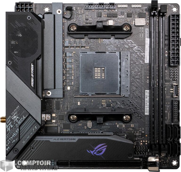 asus rog strix b550-i gaming - vue de face