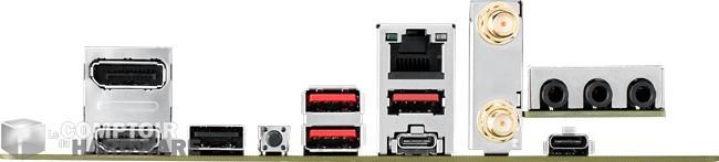 asus rog strix b550 i gaming backplate