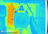 asus rog strix b550-i gaming - image ir sous charge de 150 w