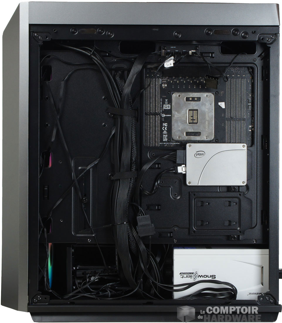 L'arrière du plateau