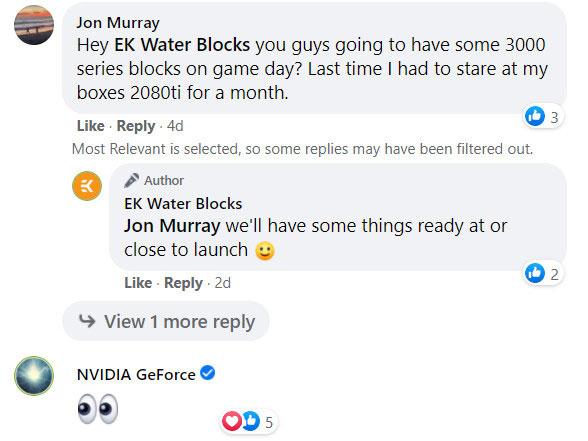 ekwb twitter rtx3000