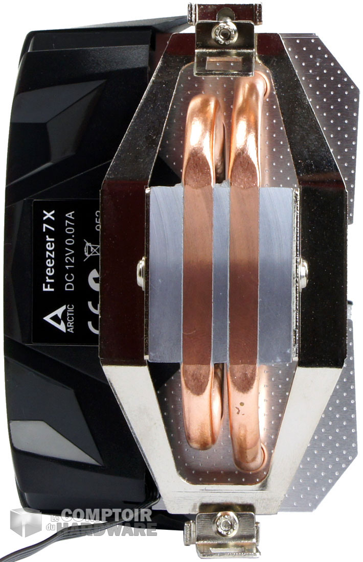 La base direct-touch du ventirad