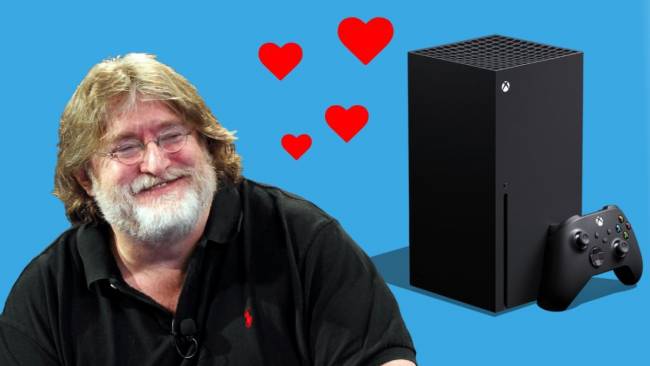 gabe newell love xbox series x