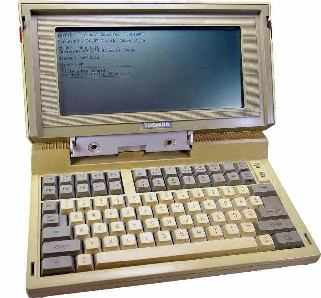 toshiba t1100 vieux coucou