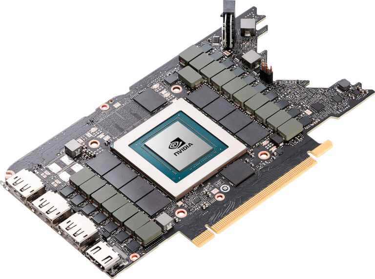 GeForce RTX 3080 Founder's Edition : le PCB sous un autre angle