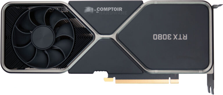 GeForce RTX 3080 Founder's Edition : face arrière