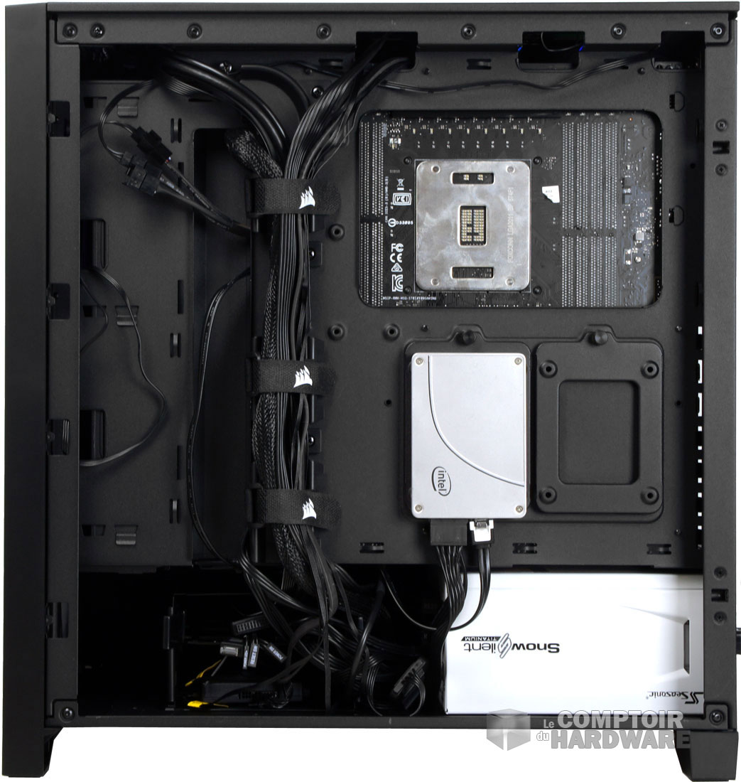 L'arrière du plateau du 4000D