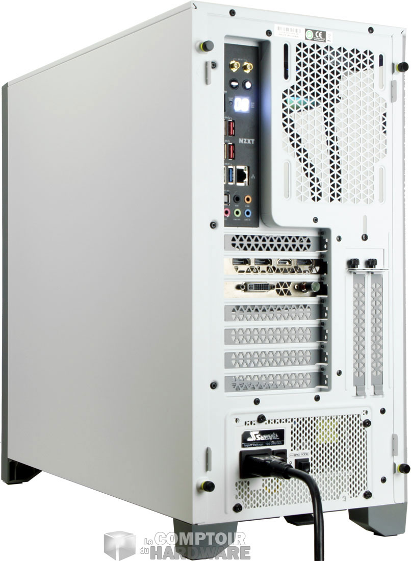 L'arrière du iCUE 4000X