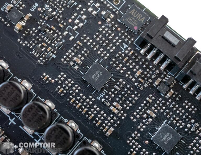 asus tuf gaming rtx 3080 - gestion de l'alimentation