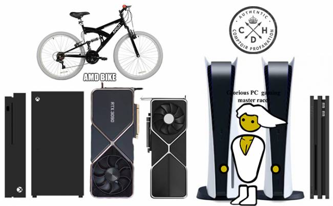 comparatif taille consoles gpu rtx 3000 cdh