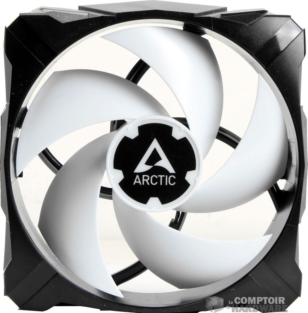 Le ventilateur de face