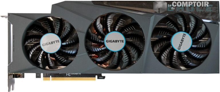 gigabyte rtx 3080 eagle oc - vue de face