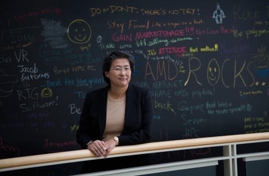 lisa su amd rocks