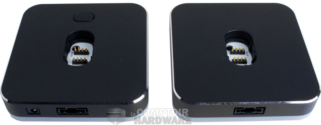 Les deux bases : la principale à gauche, la secondaire à droite