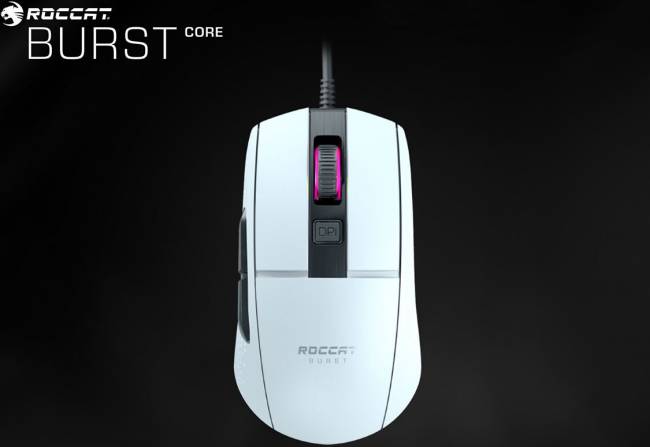 roccat burst core white