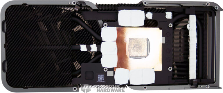 Le radiateur de la RTX 3070 FE