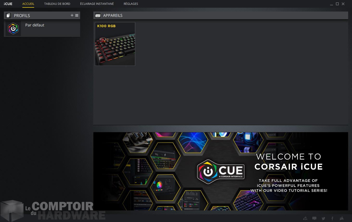 corsair k100 icue