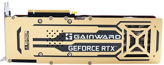 gainward rtx 3080 red star backplate