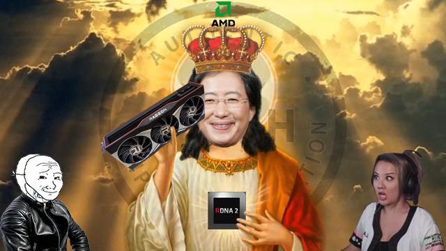 lisa su amd annonce rx 6000 rdna2 gina cdh
