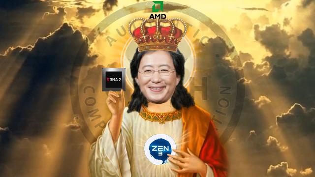 lisa su amd annonce zen3 rdna2 cdh