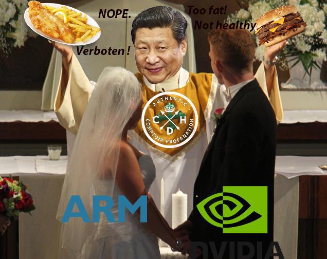 nvidia arm union burger chips cdh xi jiping edition