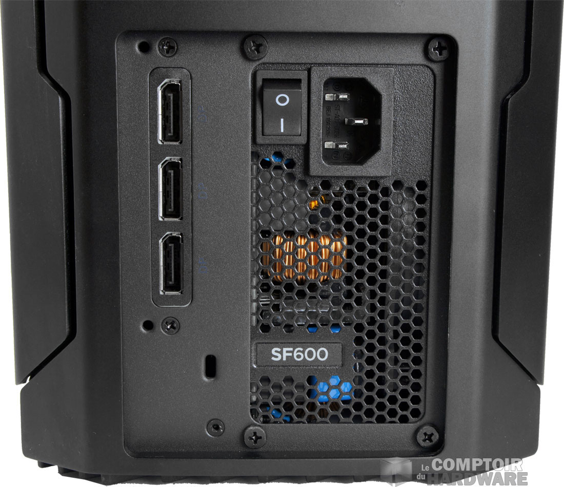 La connectique arrière