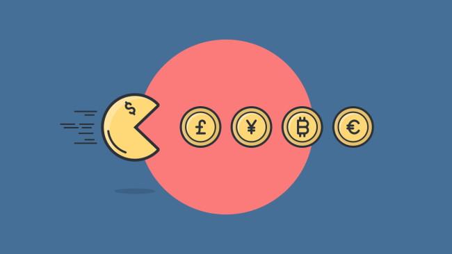 pacman mange la money