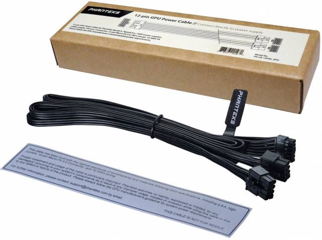 phanteks cable 12 pins geforce fe