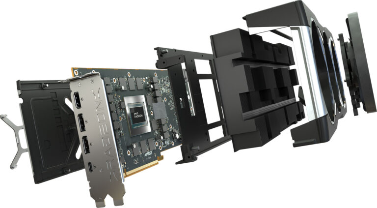 Vu éclatée RX 6800 XT