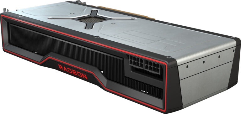 RX 6800 XT vue arrière