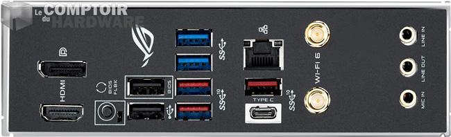 asus rog strix z490 i backplate