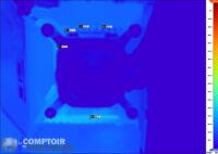 asus rog strix z490-i - image ir au repos