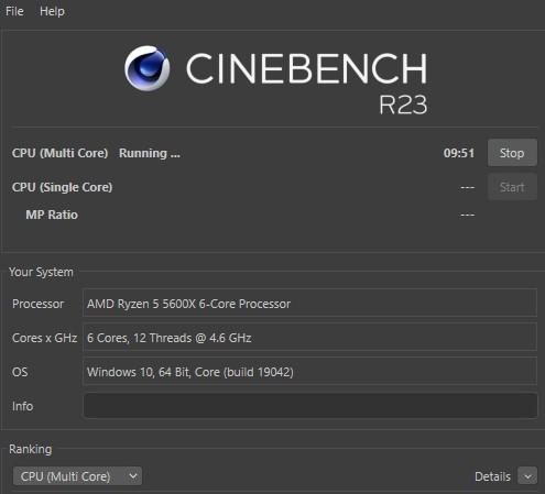 cinebench r23
