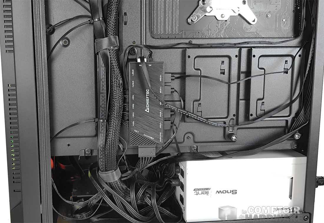 Le hub de contrôle de ventilation et d'éclairage