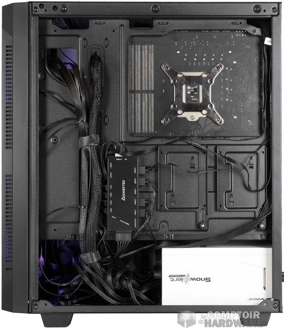 L'arrière du châssis